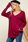 Relaxed Fit Long Sleeve Tee