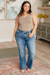 Genevieve Mid Rise Vintage Bootcut Jeans