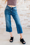 Hayes High Rise Wide Leg Crop Jeans