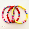 Rubber Bead Bracelet Sets