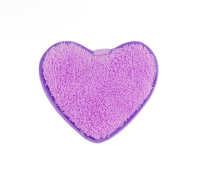 Heart Makeup Removing Pad