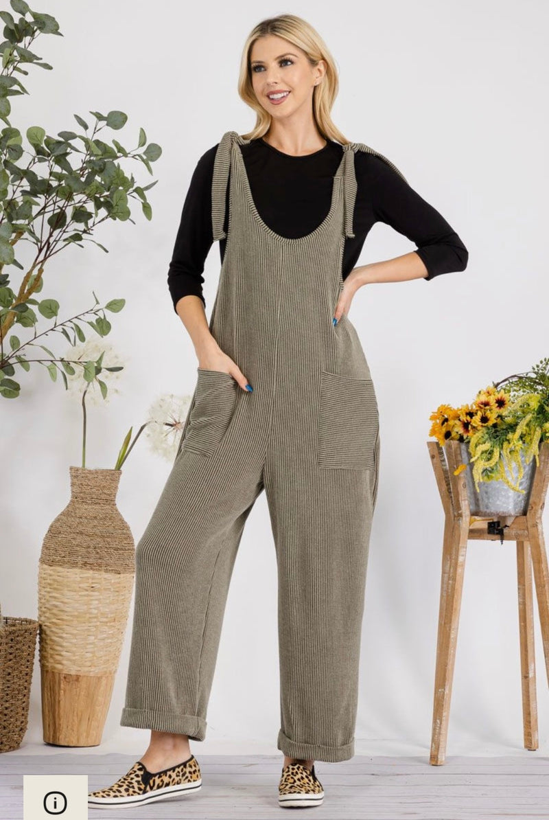 Lara Ribbed Jumpsuit