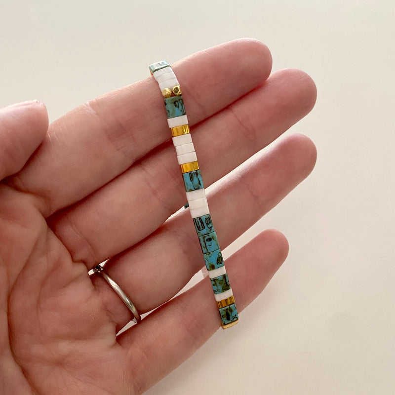 Glass Tile Bracelet